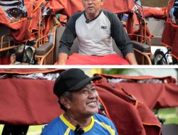 Dulu Sering Pulang Tak Bawa Uang, Becak Listrik dari Prabowo Jadi Angin Segar bagi Penarik Becak Lansia.