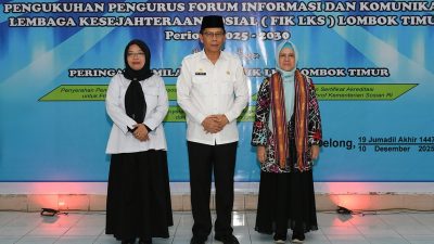 Pengurus Baru FIK LKS Lotim Dikukuhkan, Kolaborasi Lembaga Sosial Semakin Di Perkuat.