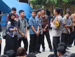 Kapolres Metro Tangerang Kota Gelar Mitigasi dan Silaturahmi Kamtibmas di SMK Voctech 1 Kota Tangerang