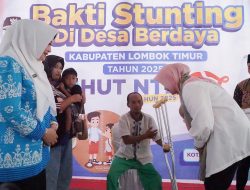 Wagub NTB Soroti Tantangan Stunting, Di Lotim, Tekankan Peran Orang Tua Dan Sinergi Desa.