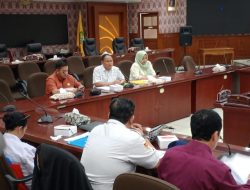 Ketua Komisi 1 DPRD Kota Tangerang, Adakan RDP Bersama BHP2HI Di Ruang Paripurna.