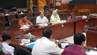 Ketua Komisi 1 DPRD Kota Tangerang, Adakan RDP Bersama BHP2HI Di Ruang Paripurna.