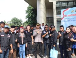 Ratusan Potensi Masyarakat Ikuti Apel Siaga POTMAS Polres Metro Tangerang Kota Dukung Jaga Jakarta