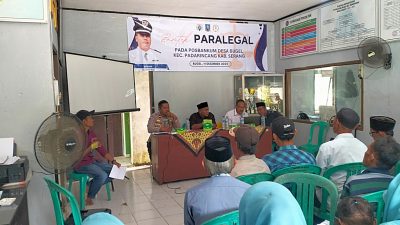 Kecamatan Padarincang,.Perkuat Layanan Bantuan Hukum Desa Lewat Bimtek Paralegal Posbankumdes