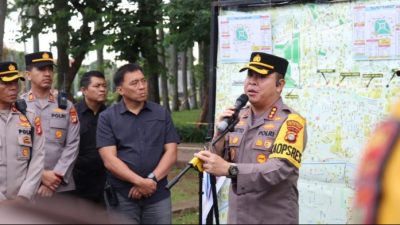 2.154 Personel Dikerahkan Layani Aksi Unjuk Rasa di Silang Selatan Monas