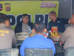 Kabaharkam Polri, Tinjau Posko Bencana, Di Aceh Tamiang, Pastikan Kelancaran Distribusi Bantuan Logistik.