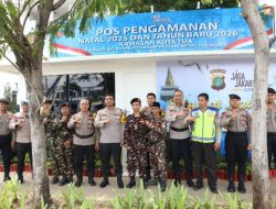 Ops Lilin Jaya 2025, Kapolres Metro Jakarta Barat Lakukan Pengecekan Kesiapan Pengamanan