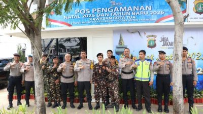Ops Lilin Jaya 2025, Kapolres Metro Jakarta Barat Lakukan Pengecekan Kesiapan Pengamanan