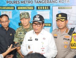Kapolres Metro Tangerang Kota Pantau Ibadah Natal 2025 dan Pos Pengamanan Ops Lilin Jaya 2025