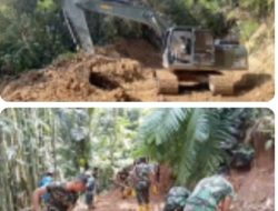 Pemulihan Pascabencana Terus Berjalan, TNI Dikerahkan Buka Akses Jalan di Kabupaten Agam.