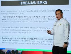 Jelang Nataru, BMKG Imbau Masyarakat Waspada Dinamika Cuaca.