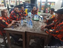 M.Sugenta Kabid OKK PP-PAC Teluknaga Cenghar Hadir Di Pengamanan Siaga Perayaan Natal Bersama TNI-POLRI