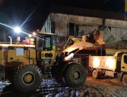 Rangka Mulai Terpasang, Progres Pembangunan Hunian Sementara di Sumbar Makin Terlihat.