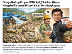Diduga Oknum Wartawan Abal-abal Backing Proyek SPAM Rp4,09 Miliar di Bengkayang