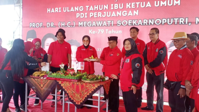 Peringati HUT ke-79 Megawati, DPC PDI Perjuangan Klaten Gelar Sarasehan dan Penghijauan di Desa Geblengan