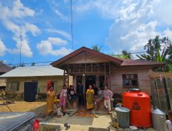Warga Kampung Pipa, Apresiasi Kapolda Aceh, Atas Bantuan Tandon Air Bersih Pasca Banjir.