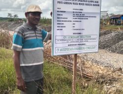 Gawat, Pekerjaan Proyek Peningkatan Jalan Lingkungan Kampus, Dari Pintu Gerbang Masuk Menuju Fakultas Ekonomi Unsam Langsa