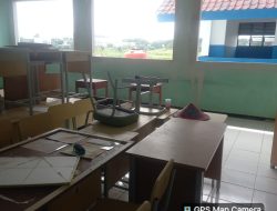 Proyek Konstruksi SMPN 2 Diduga Kabid Pinjam Bendera