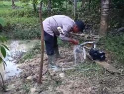 Polda Aceh, Terus Mengoptimalkan Penyediaan Air Bersih, Bagi Warga Terdampak Bencana, Di Aceh Tamiang, Melalui Pembuatan Puluhan Sumur Bor.