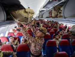 1.138 Praja IPDN Dikirim ke Aceh Tamiang, Bersihkan Kantor-kantor Dinas Terdampak Banjir.