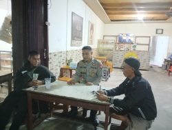 Rawan Pencurian Di Malam Hari, Polisi Ajak Warga nya Menjaga Keamanan 