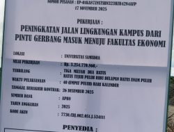 Dugaan Sudah Habis Limit Kontrak Kerja, Dan Juga Plang Papan Nama Telah Di Cabut.