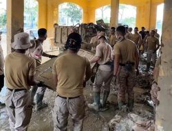 Praja IPDN Gencarkan Bersih-bersih Kantor Pemerintah Aceh, Pelayanan Publik Segera Berjalan.