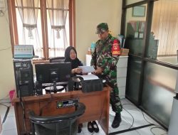 Perbaharui Data Wilayah, Babinsa Jayengan, Puldata Teritorial.