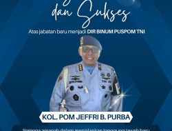 “Dirbinum Puspom TNI”, Adalah Singkatan Dari, “Direktur Pembinaan Umum, Pusat Polisi Militer, Tentara Nasional Indonesia”.