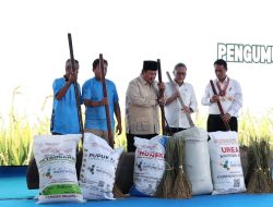 Prabowo Bangga Swasembada Pangan Tercapai dalam Setahun: Kita Berdiri di Atas Kaki Sendiri.