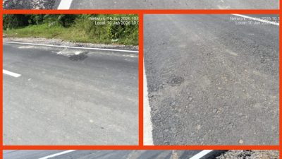 Kualitas Aspal Disoal, Proyek Jalan Bengkayang–Suti Semarang Berpotensi Rugikan Negara