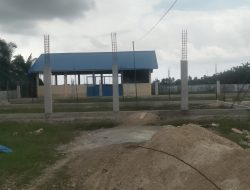 Diduga Pekerjaan Proyek Pembangunan Kantor Gedung Koperasi Merah Putih, Di Desa Gampong Suka Rejo, Atas Program Presiden RI Di Jakarta.