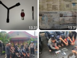Polsek Jatiuwung Bongkar Jaringan Curanmor Berulang, Tiga Pelaku Diamankan