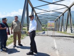 Tinjau Jembatan Pantai Dona, D Aceh Tenggara, Menteri Dody Beri Solusi Bangun Sabo Dam Di Kawasan Hulu Sungai Alas