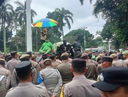 Ratusan Angkot Padati Pemkot Bogor, Gelar Aksi Damai Tolak Regulasi Sepihak