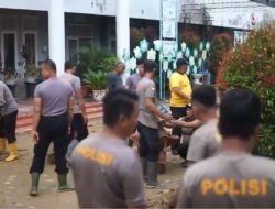 Komitmen Pemulihan Pasca Bencana, Polri Pastikan SMPN 2 Langsa, Siap Di Gunakan Kembali.