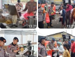 Brimob Polda Metro Jaya Hadirkan Dapur Lapangan untuk Warga Banjir Cikarang Utara