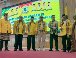 Musda VI Partai Golkar Way Kanan, Hanan A Rozak : Golkar Harus Solid, Untuk Kemenangan Pemilu Mendatang.