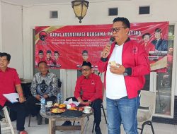 Perkuat Akar Rumput, H. Wawan Sumarwan Gelar Rapat Koordinasi dengan PAC dan Ranting PDI Perjuangan