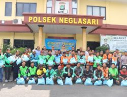 Wakapolres Metro Tangerang Kota Gelar Bhakti Sosial Bersama Komunitas Ojol Neglasari, Perkuat Sinergi Jaga Kamtibmas