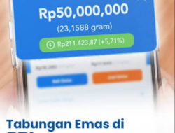 BRI BO Stabat Dorong Investasi Aman Lewat Promo Tabungan Emas 2026