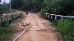 Jembatan Sungai Engkamo Kembali Rusak, Warga Pertanyakan Tanggung Jawab dan Transparansi Anggaran