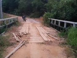 Jembatan Sungai Engkamo Kembali Rusak, Warga Pertanyakan Tanggung Jawab dan Transparansi Anggaran