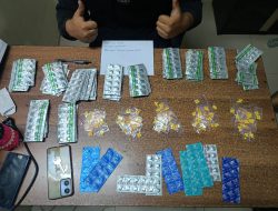 Operasi Pekat Jaya 2026, Polres Metro Bekasi Kota Gagalkan Peredaran Ribuan Butir Obat Keras Daftar G di Bekasi Selatan