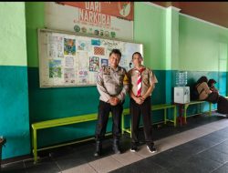 Perkuat Komunikasi Cepat Tanggap, Polsek Kebon Jeruk Sosialisasikan Call Center Kepolisian di SMK 3 Jakarta