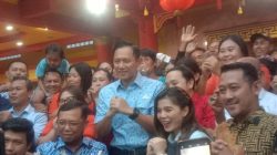 AHY Bersama Partai Demokrat Gelar Bakti Sosial Imlek 2026 di Teluk Naga, Harmoni Nusantara di Wihara HOK Tek Bio