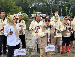 Februari, Bulan Gerakan Kebaikan Gerindra: Tanam 1.000 Mangrove dan Aksi Sosial di Pesisir Lampung.