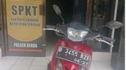 Tim Opsnal Polsek Benda Tangkap Pelaku Curanmor Saat Beraksi