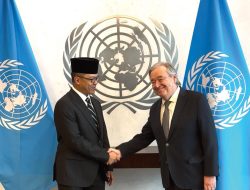 Bertemu Menlu Sugiono, Sekjen PBB Dukung Peran Indonesia di Board of Peace.