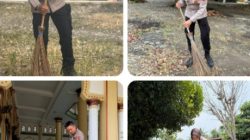 Mahasiswa STIK Angkatan 83 Laksanakan Kegiatan Bersih-Bersih Tempat Ibadah di Masjid Jami’ Al Hidayah Menasah Reudeup